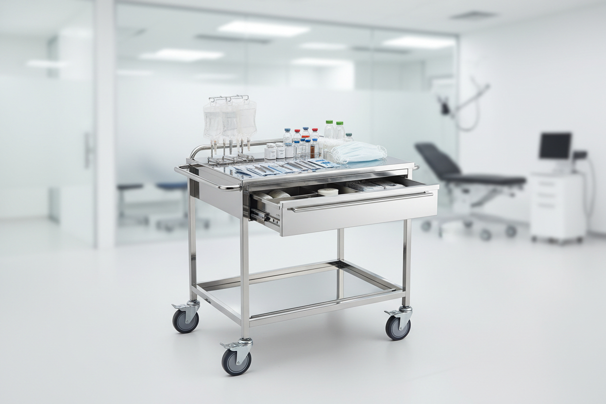 Carros hospitalarios: tipos, usos y ventajas en clínicas y hospitales