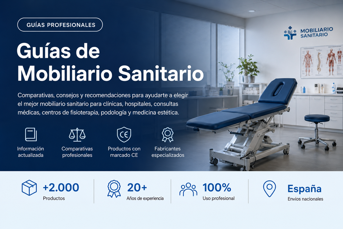 Guías de mobiliario sanitario