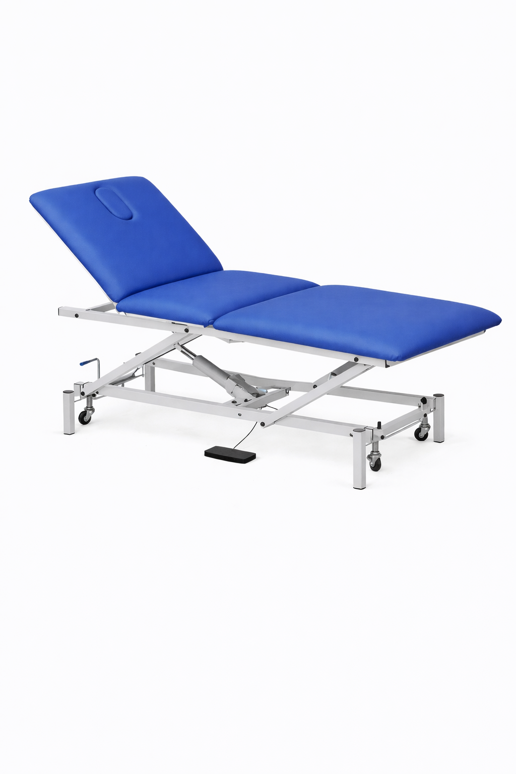 Camilla eléctrica con cabezal multiposición, 3 secciones