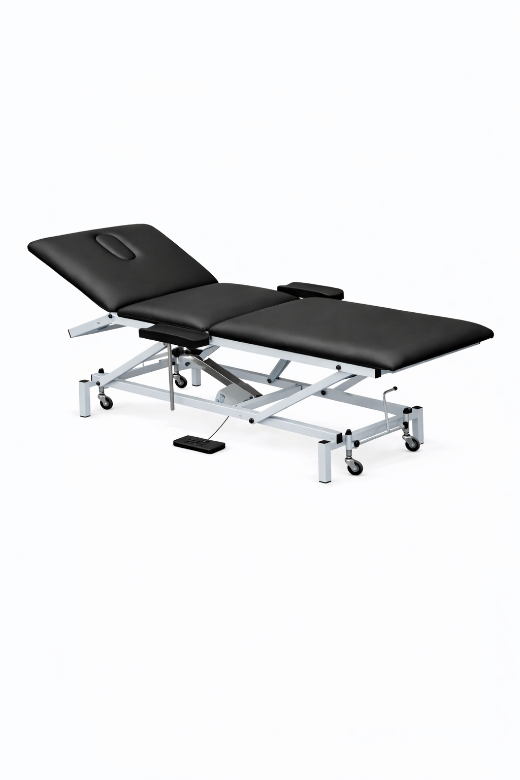 Camilla eléctrica para de 3 secciones con apoyabrazos poliuretano