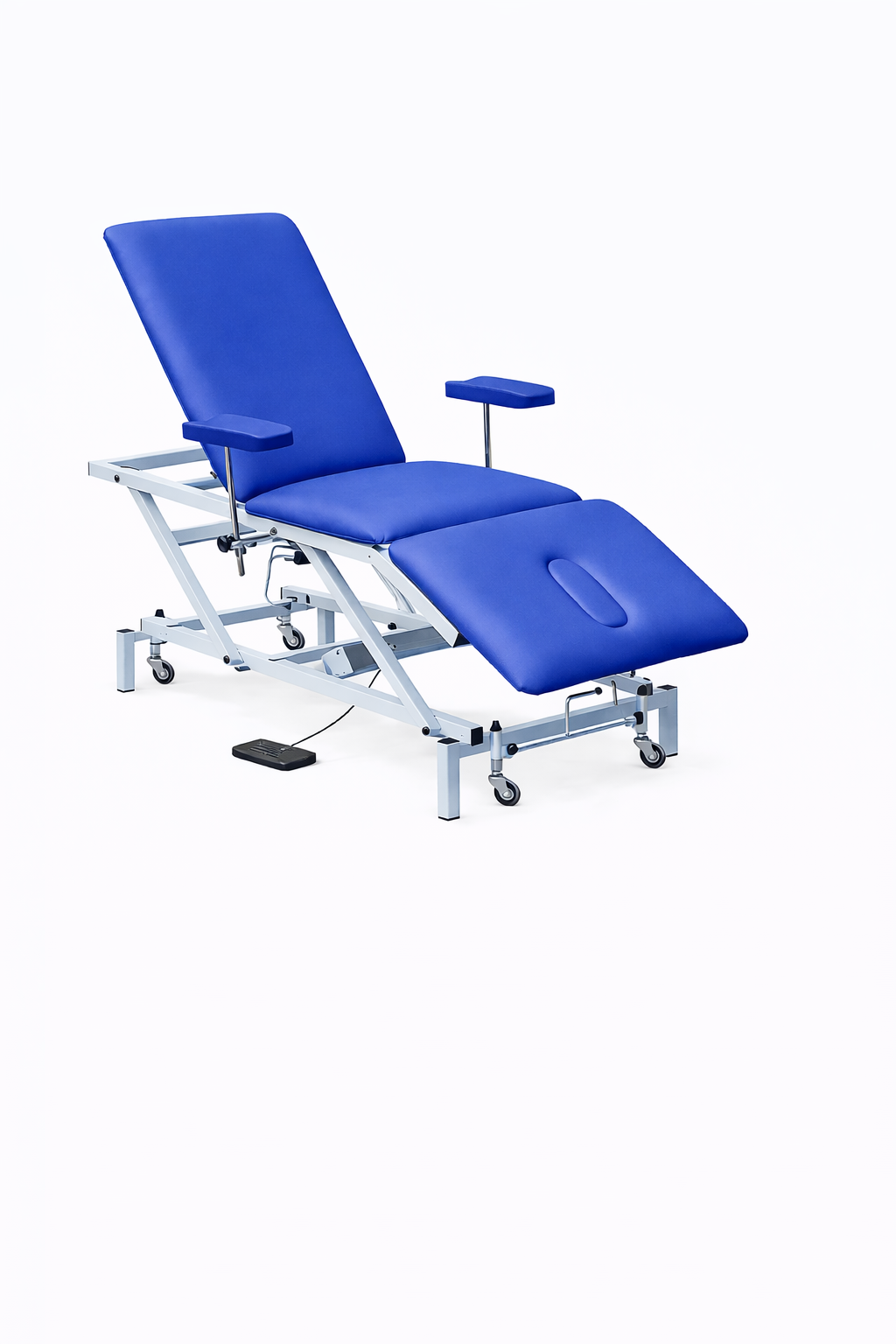 Camilla eléctrica para de 3 secciones con apoyabrazos poliuretano