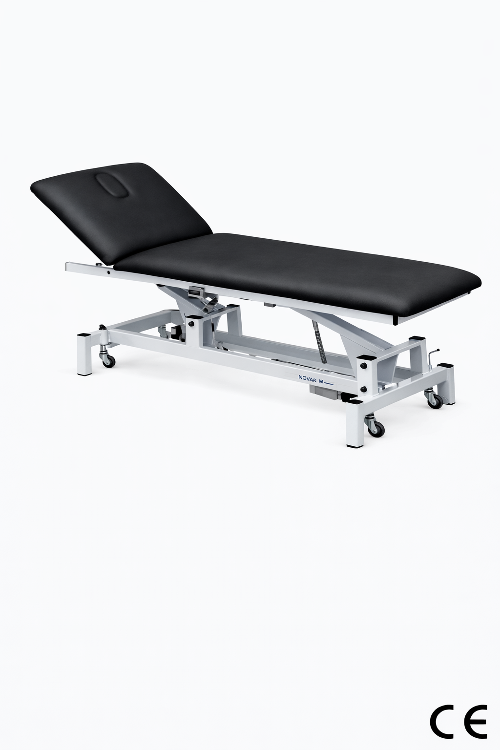 Camilla eléctrica con mando, 2 secciones, 2 motores