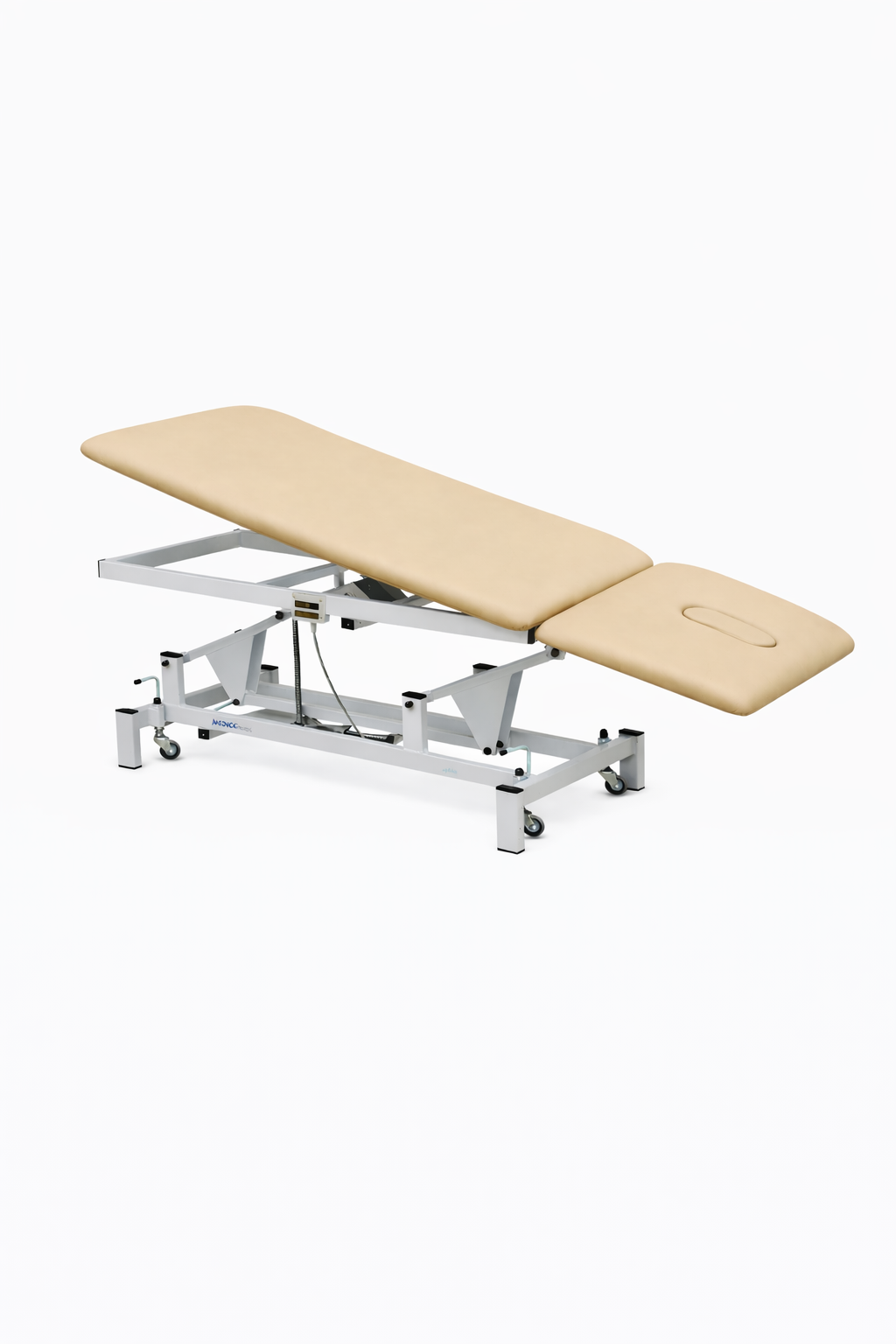 Camilla eléctrica con sistema periférico, con 2 secciones y dos motores