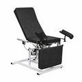 Camilla de ginecología eléctrica, 3 secciones, 2 motores y perneras