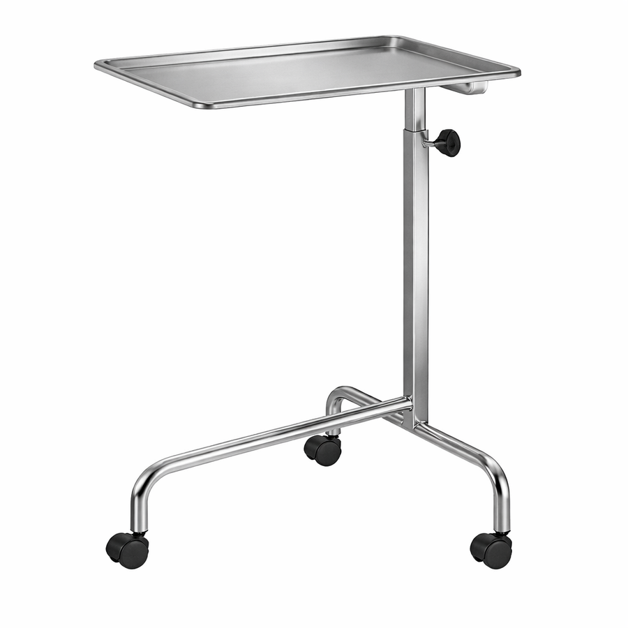 Mesa Mayo Acero Inoxidable Bandeja Extraíble 60x60 | Mobiliario Sanitario Proexel