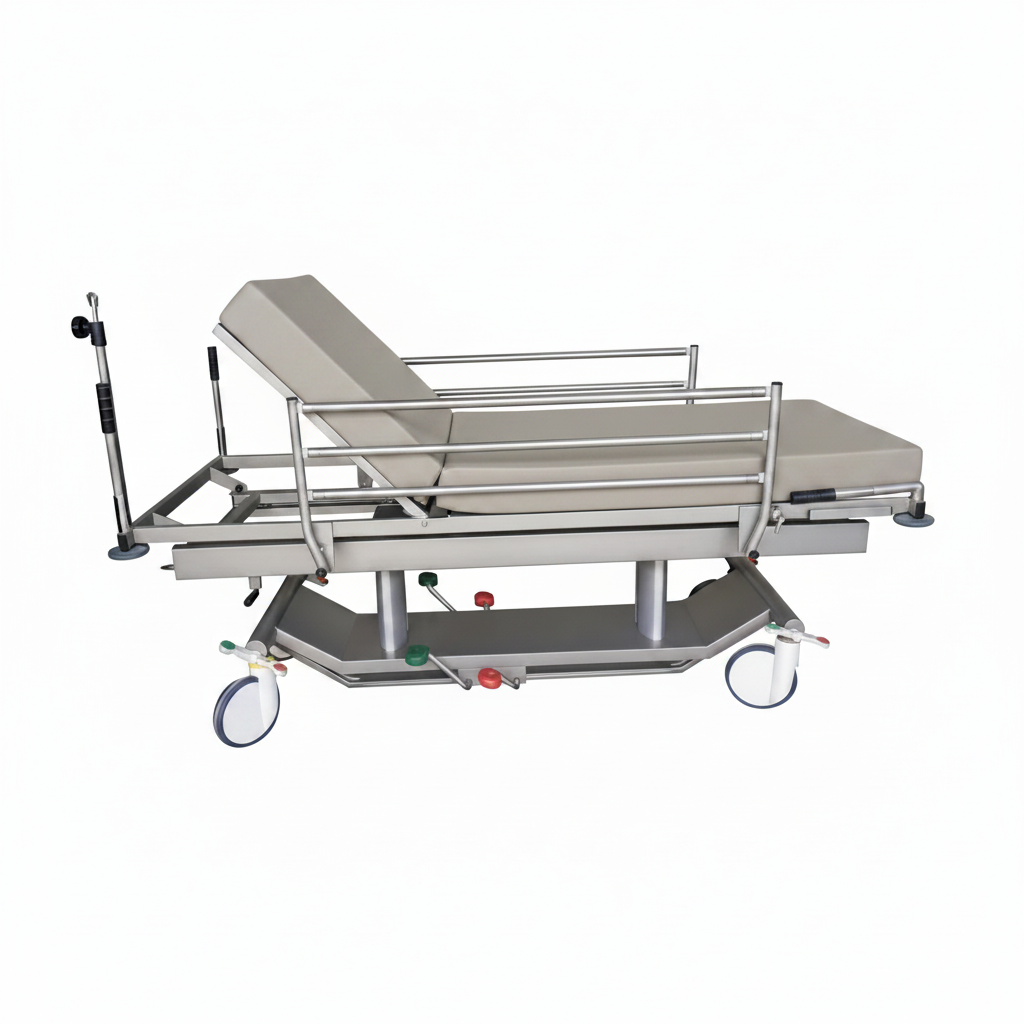 Camilla Transfer con Elevación Hidráulica para Uso Hospitalario – MobiliarioSanitario.com