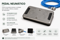 Pedal Neumático de Recambio para Camillas