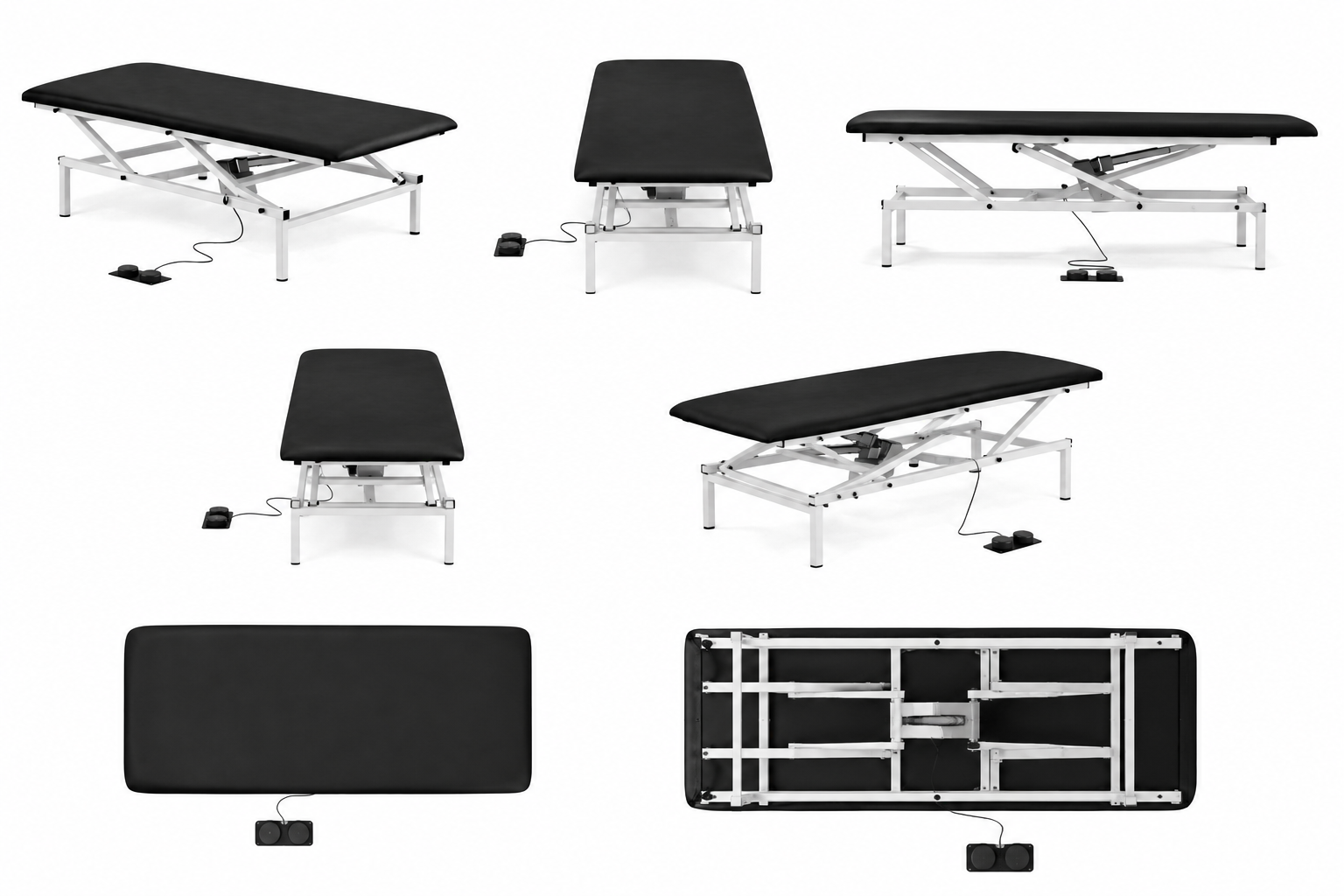 Camilla Eléctrica Bobath de 1 Sección de 190 × 100 cm – MobiliarioSanitario.com
